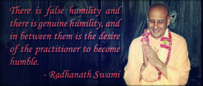 Radhanath Swami on Humility