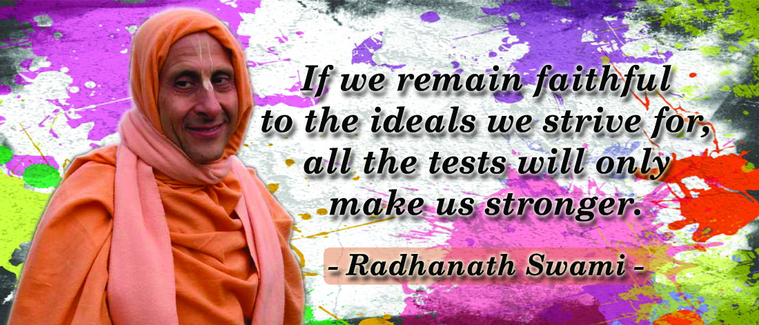 Radhanath Swami on Faithful to the Ideals