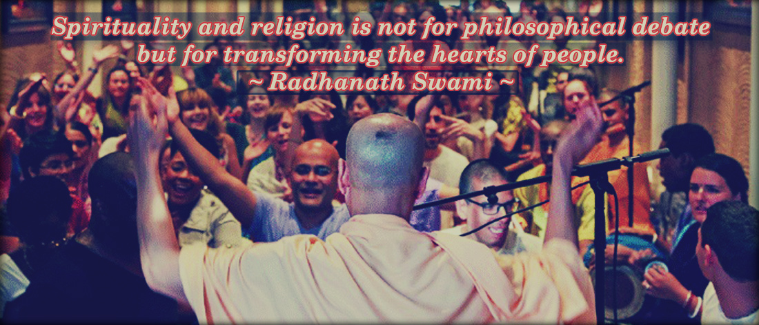 Radhanath Swami on Spirituality and Religion