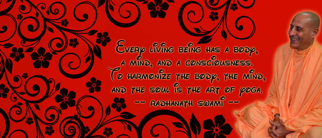 Radhanath Swami on Art of yoga