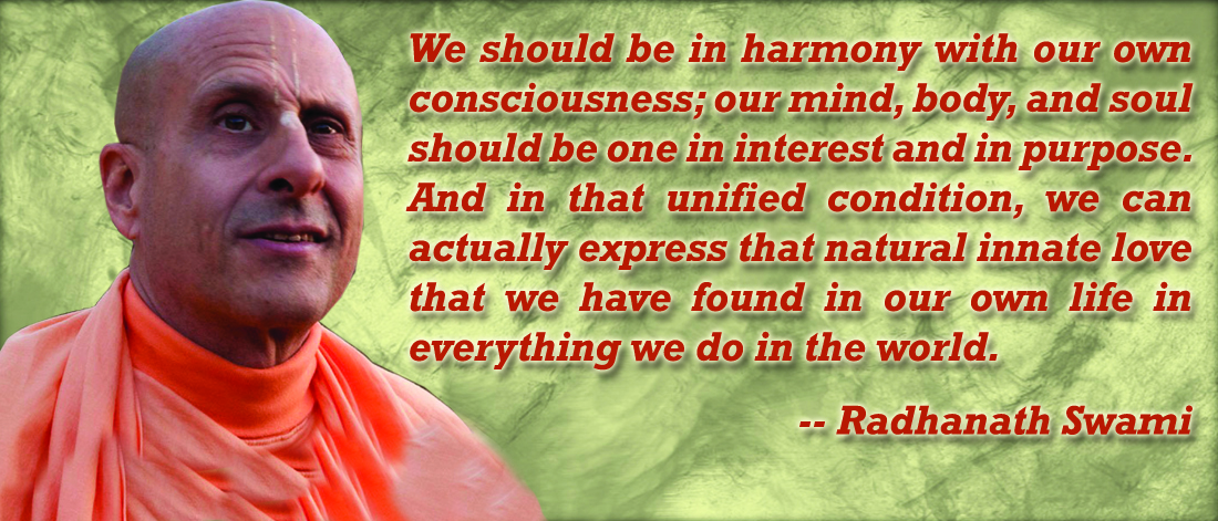 Radhanath Swami on Consciousness