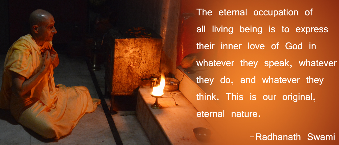 Radhanath Swami on eternal nature.