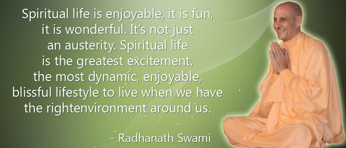 Radhanath Swami on Spiritual Life