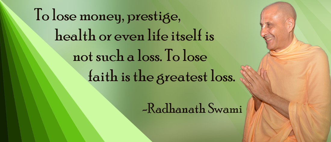 Radhanath Swami on Faith