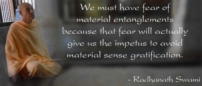 Radhanath Swami on Material attachments