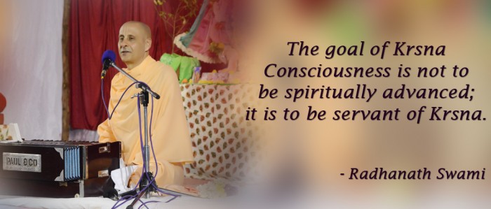Radhanath Swami on Spiritual advancement
