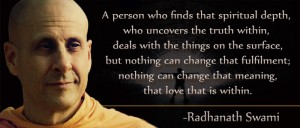 Radhanath Swami on spiritual love